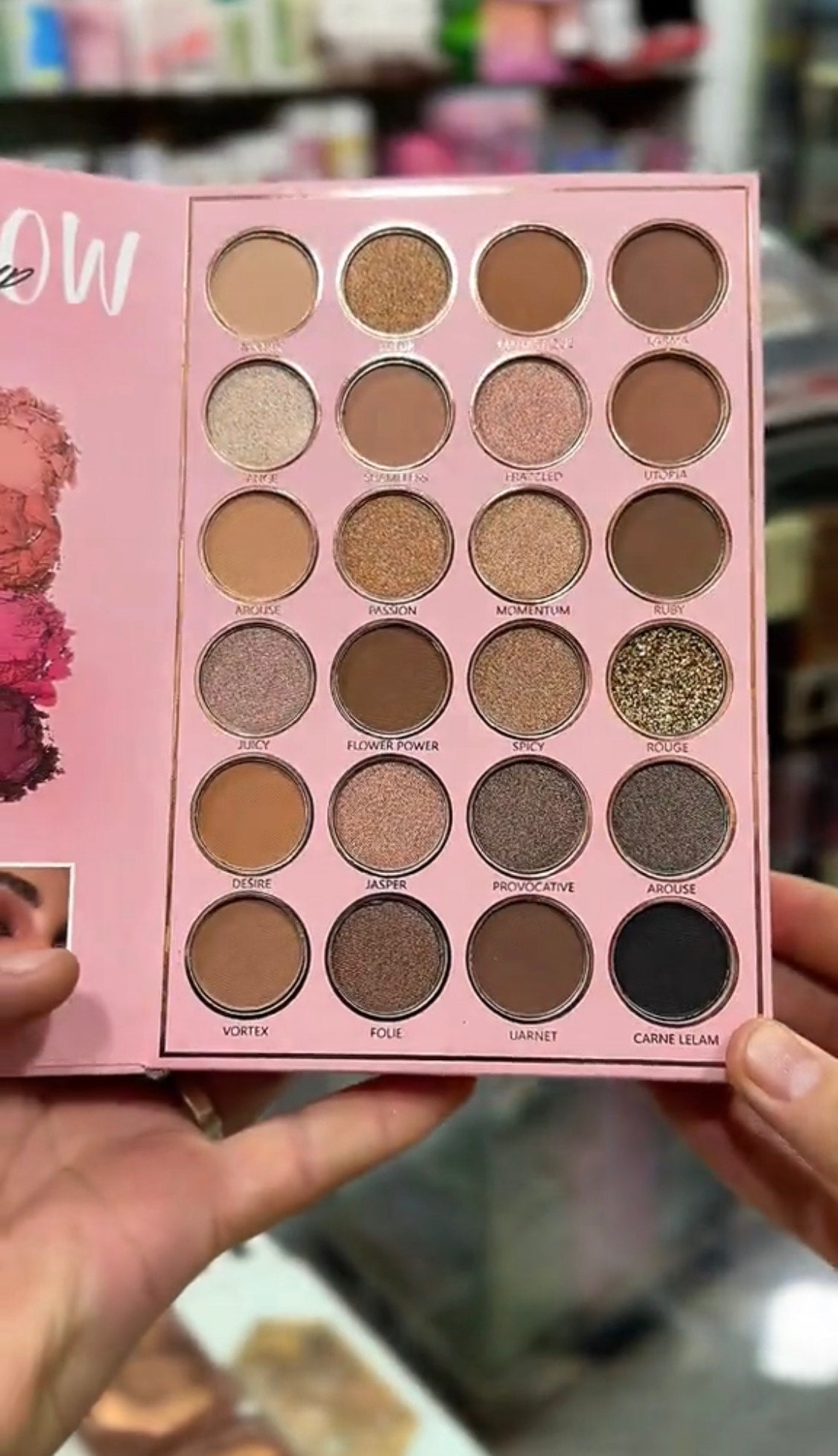 7 Pages All-in-One Makeup Book Kit – Eyeshadow, Blush, Highlighter, Lip Colors | 50% OFF