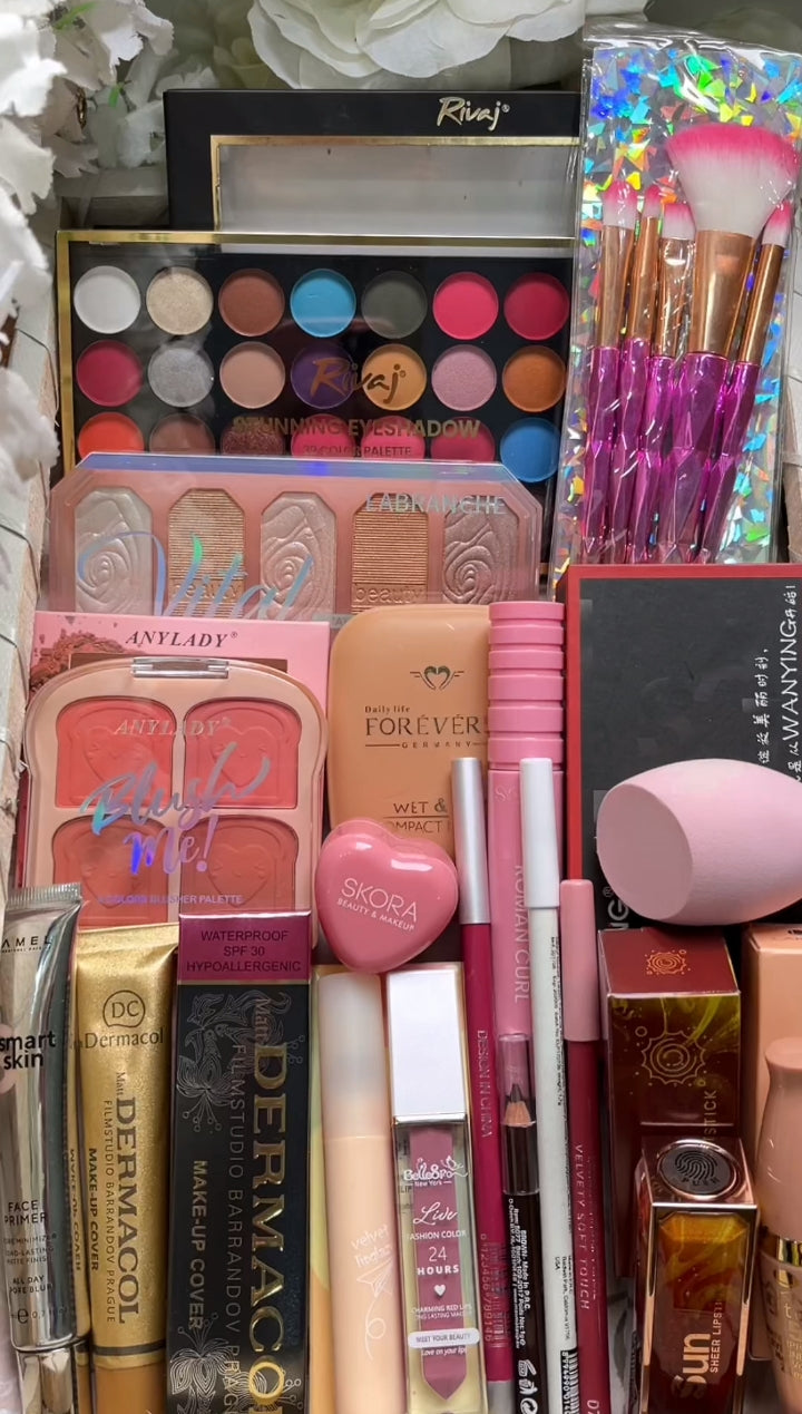 Bridal Makeup Mega Deal – 50 Items Kit | 50% OFF Limited Offer
