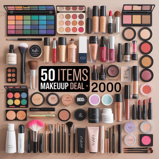 Bridal Makeup Mega Deal – 50 Items Kit | 50% OFF Limited Offer
